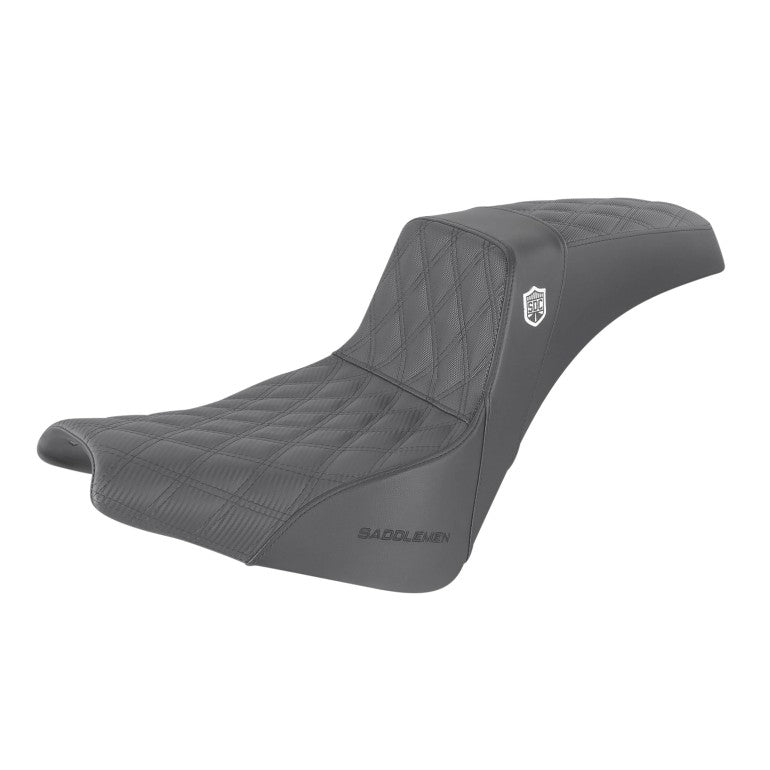 Saddlemen Pro SDC Performance Gripper Lattice Stitch Seat for Harley