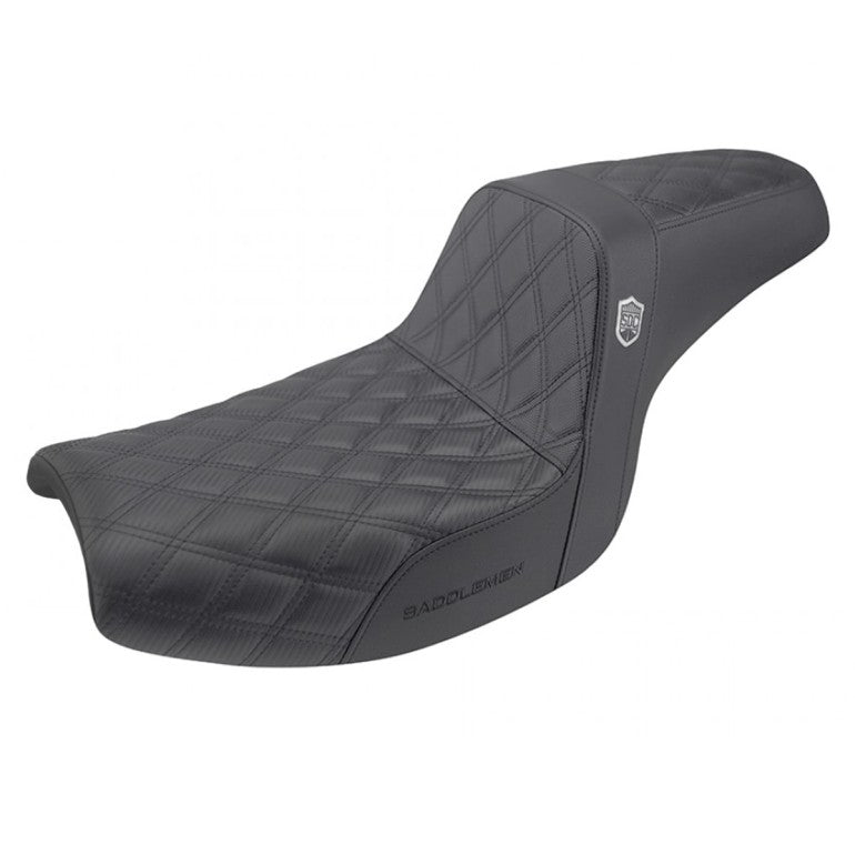 Saddlemen Pro SDC Performance Gripper Lattice Stitch Seat for Harley
