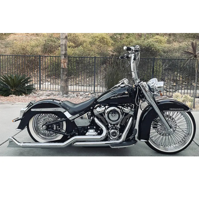 Freedom Performance Sharktail True Duals Exhaust for Harley