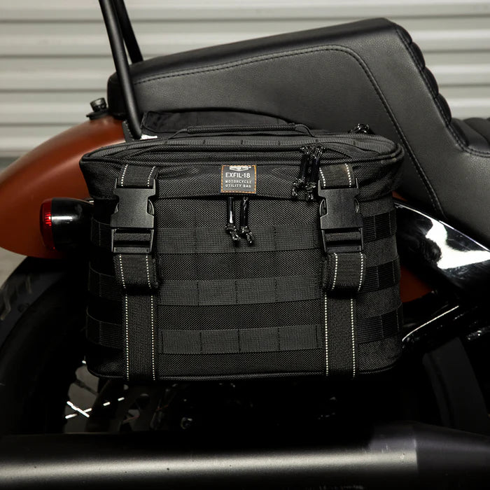 Biltwell EXFIL-18 Universal Throw-Over Motorcycle Saddlebag Set