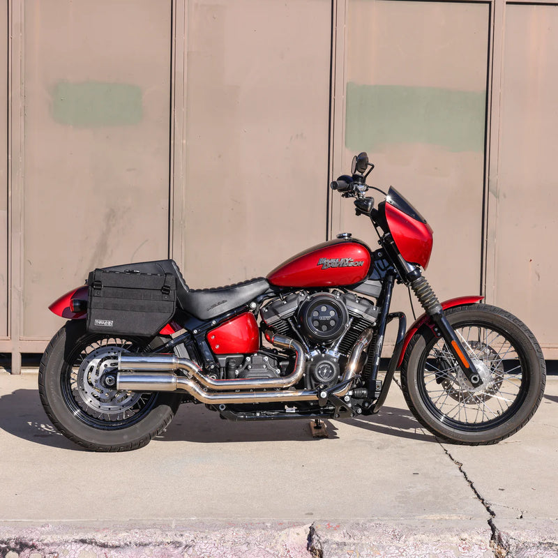 Thrashin Supply Expedition 21L Throw-Over Motorcycle Saddlebag Set