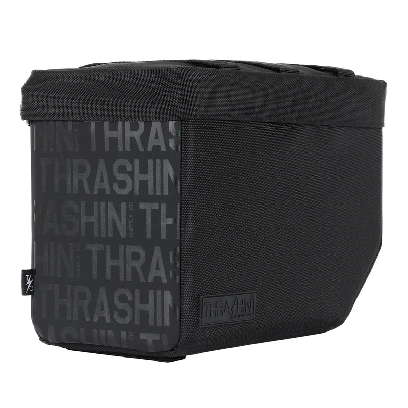 Thrashin Supply Essential Base 10L Throw-Over Motorcycle Saddlebag Set