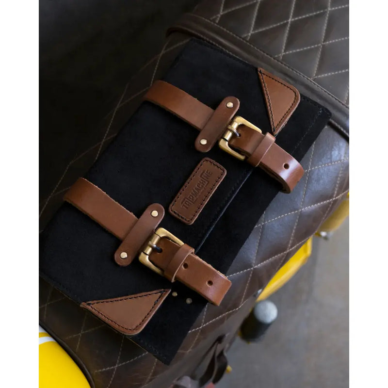 Trip Machine Leather Motorcycle Tool Roll