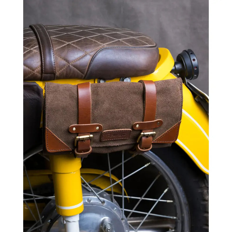 Trip Machine Leather Motorcycle Tool Roll
