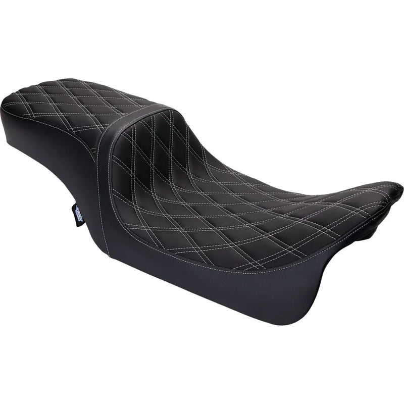 Drag Specialties Performance Predator 2-Up Seat for Harley