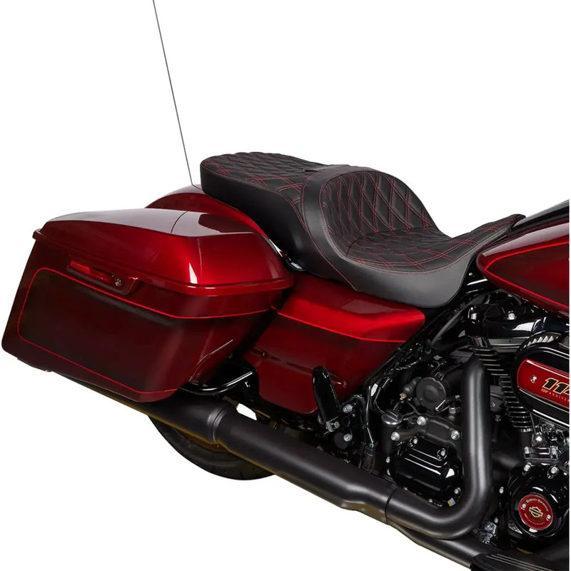 Drag Specialties Freedom Touring Seat for Harley