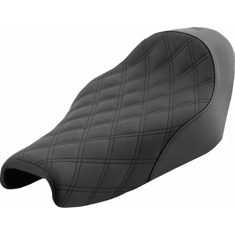 Saddlemen Renegade Lattice Stitch Solo Seat For Harley