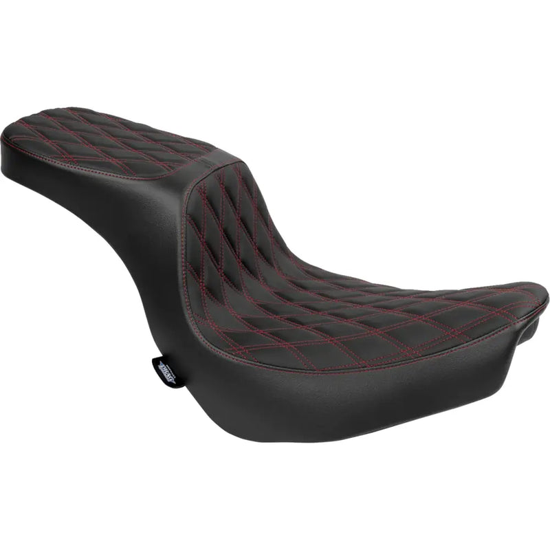 Drag Specialties Performance Predator 2-Up Seat for Harley