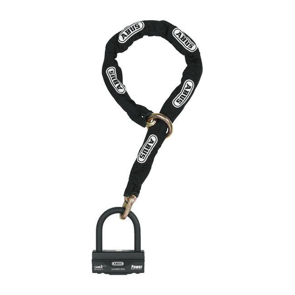 Abus Granit 58 Padlock & Black Loop Chain