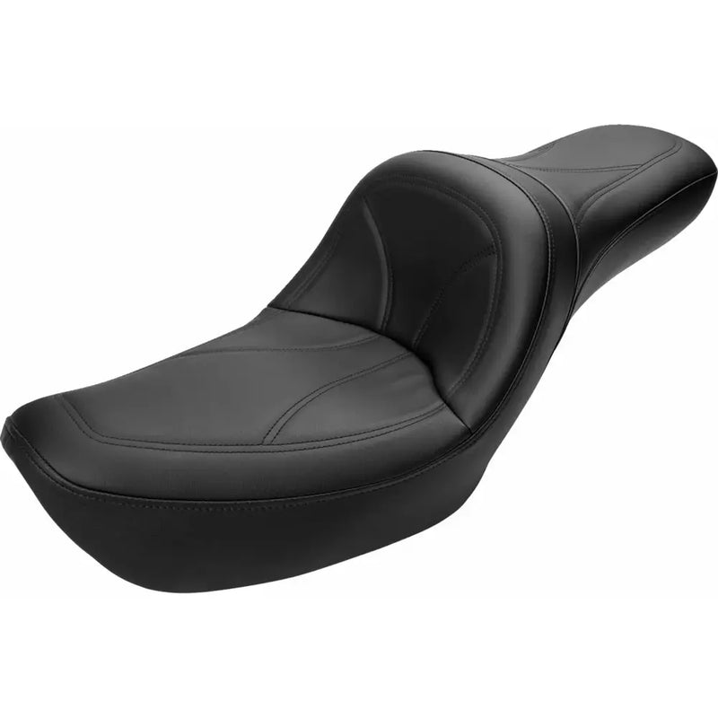 Saddlemen King 2-Up Motorcycle Seat for Harley