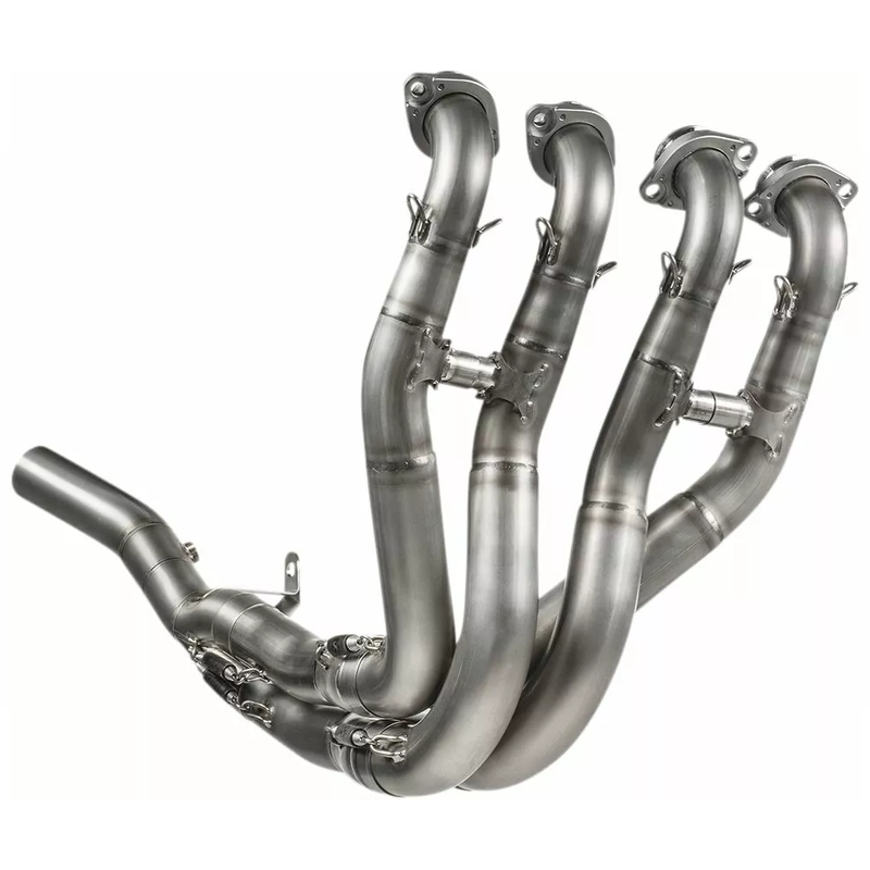 Akrapovic Exhaust Headers for Kawasaki 18-24 ZX-10 R / RR (Stainless 4-into-1) (E-K10R7)