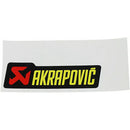 Akrapovic Replacement Muffler / Exhaust Sticker P-HST12AL (100x29mm)