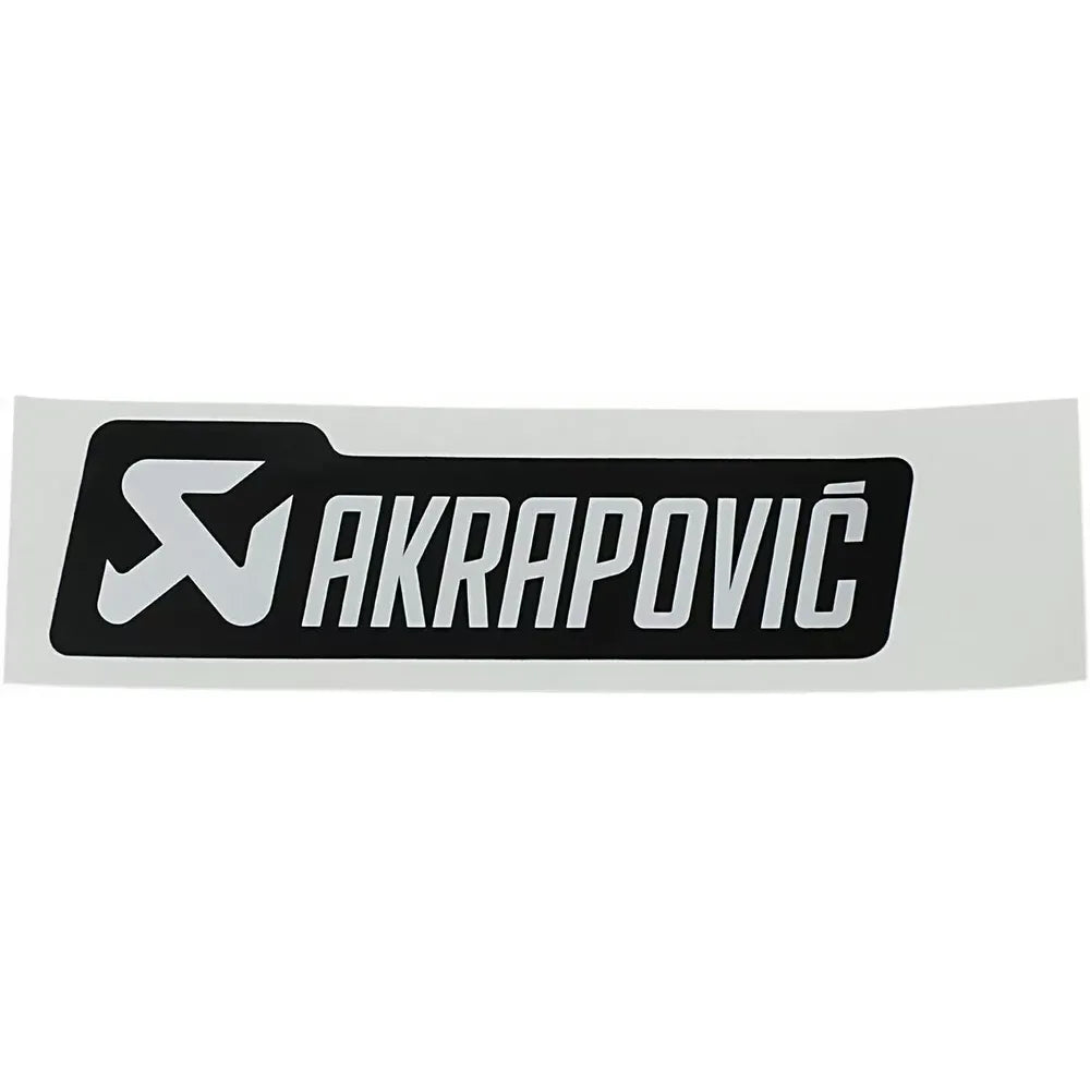 Akrapovic Replacement Muffler / Exhaust Sticker