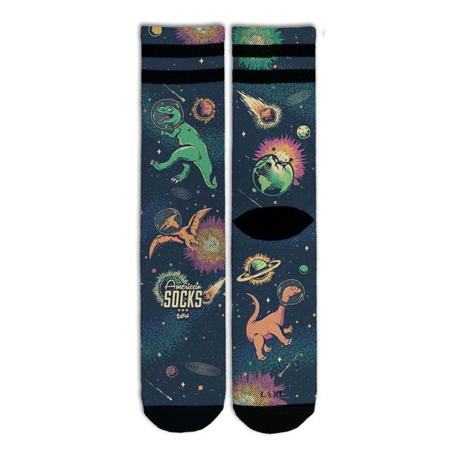 American Socks Space Dino Signature Socks