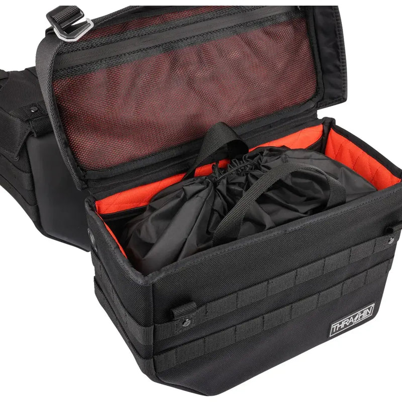 Thrashin Supply Expedition 21L Throw-Over Motorcycle Saddlebag Set