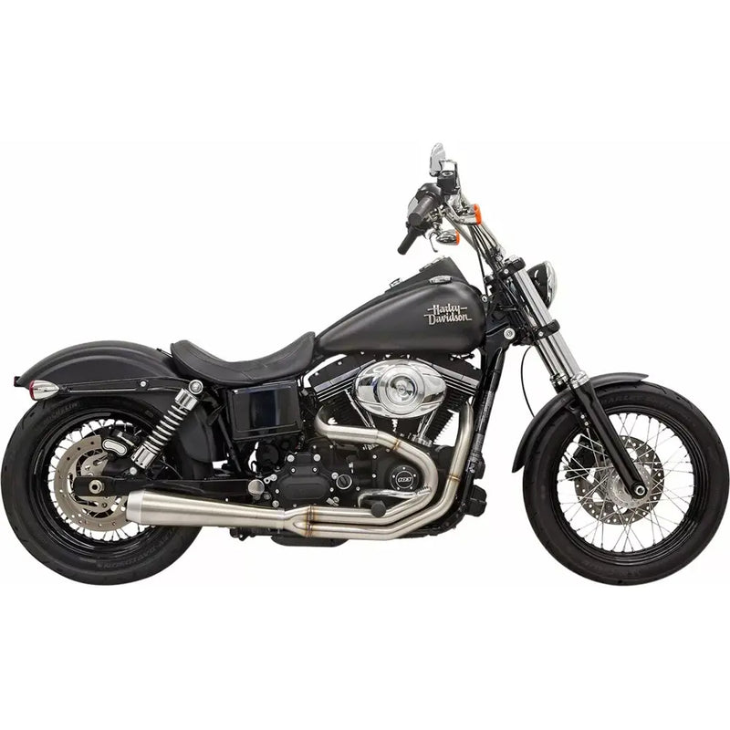 Bassani Road Rage III Stainless 2-into-1 Exhaust System for Harley