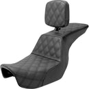 Saddlemen Tour Step-Up Motorcycle Seat for Harley