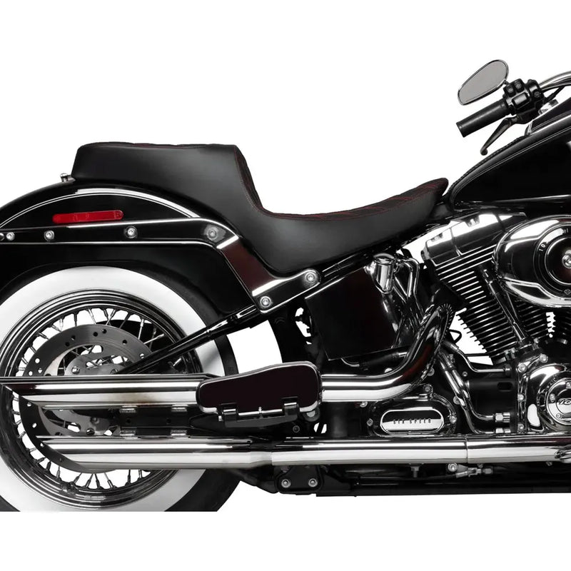 Drag Specialties Performance Predator 2-Up Seat for Harley
