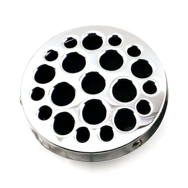 Baby Moon Drilled Air Cleaner for Harley Keihin, Bendix and Tillotson carbs (excl. C.V.)