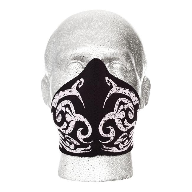 Bandero Biker Face Mask Tribal Flames Pink