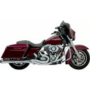 Bassani Road Rage B4 2-into-1 Exhaust System for Harley 95-16 Touring / Chrome Megaphone  - Customhoj