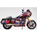 Bassani Road Rage Super Bike 2-into-1 Exhaust System for Harley  - Customhoj