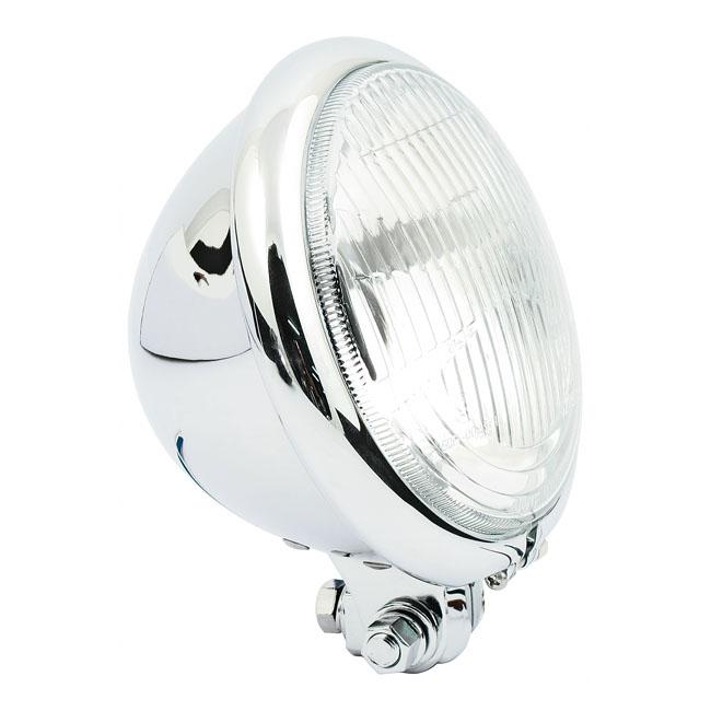 Bates 5.75" Headlight Bottom Mount Chrome