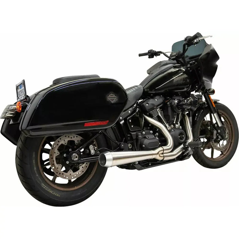 Bassani Road Rage III Stainless 2-into-1 Exhaust System for Harley