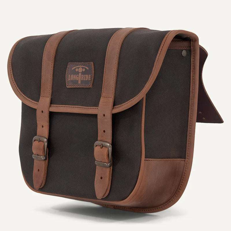 Longride Pannier Universal 18L Throw-Over Motorcycle Saddlebag Set