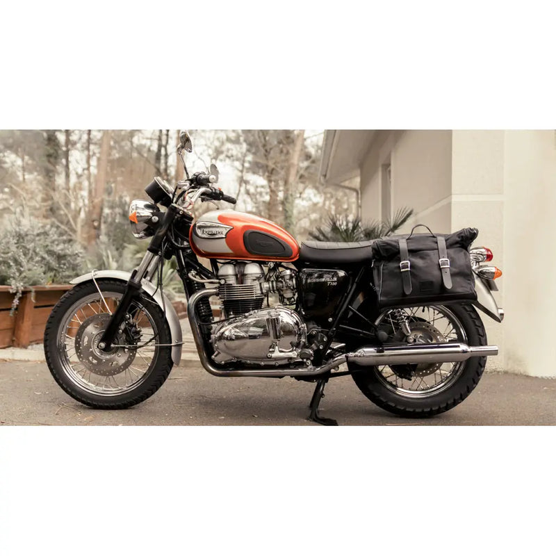 Longride Super Patriot Roll Top 20L Click-On Motorcycle Saddlebag