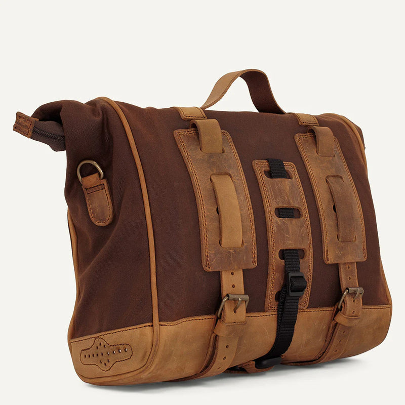 Longride Mini Patriot Roll Top 12L Universal Motorcycle Saddlebag