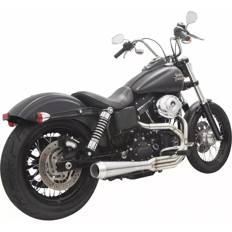 Bassani Road Rage III Stainless 2-into-1 Exhaust System for Harley