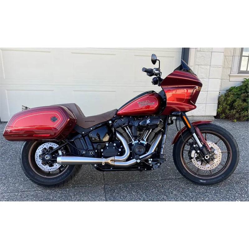 Bassani Road Rage III Stainless 2-into-1 Exhaust System for Harley