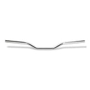 Biltwell 1" Tracker Mid Motorcycle Handlebars Chrome / No dimples