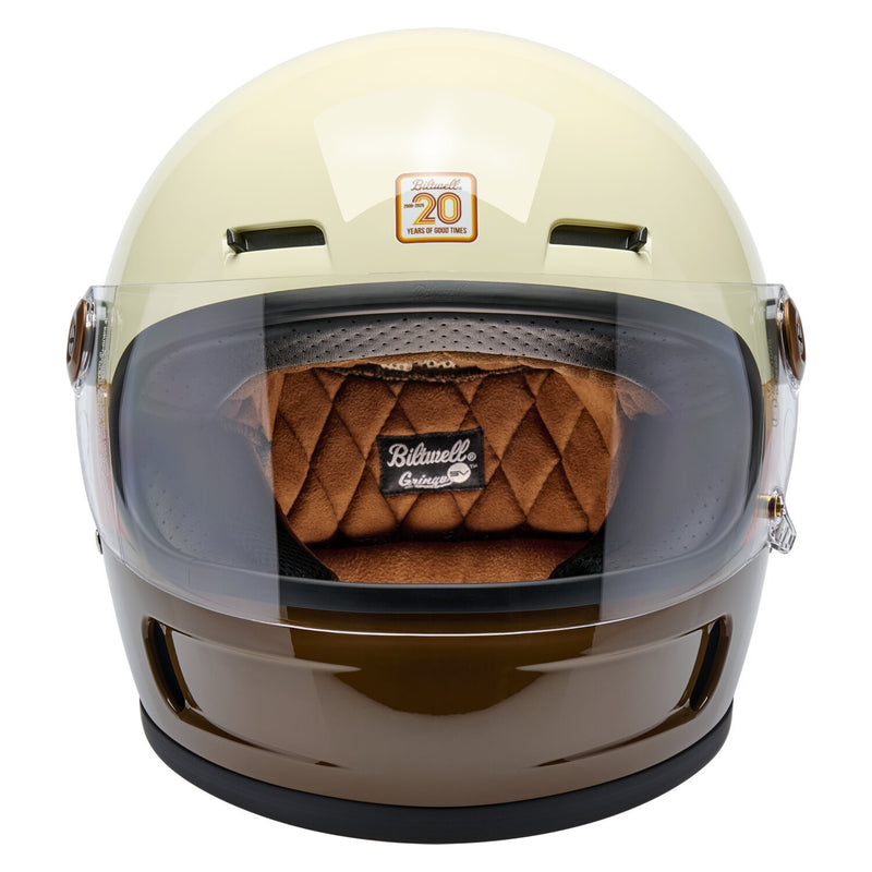 biltwell motorcycle helmet gringo chocolate SV Replacement shields in different tints available here. Biltwell Gringo SV Intersection Helmet