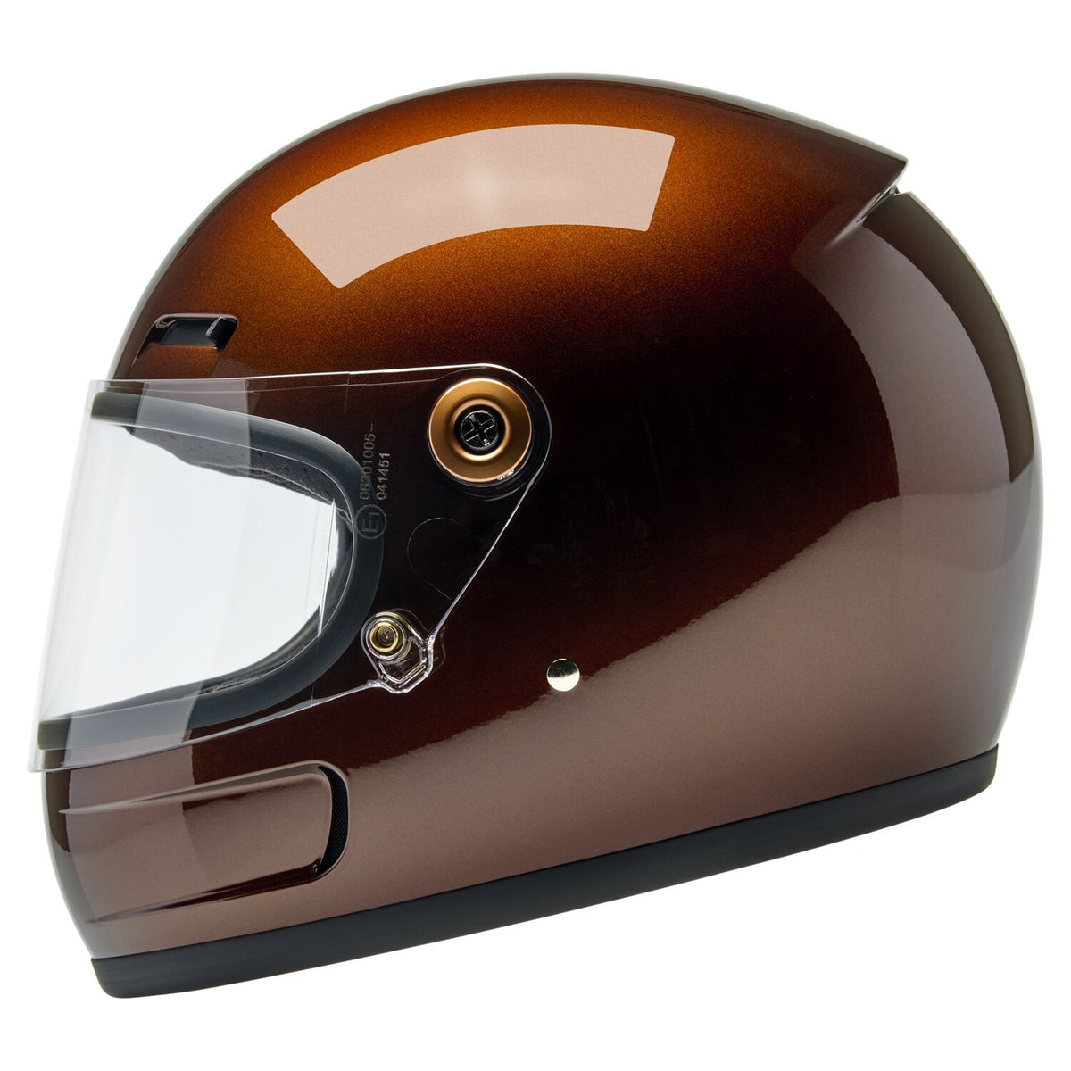 brown full face motorcycle helmet Biltwell Gringo SV Motorcycle Helmet