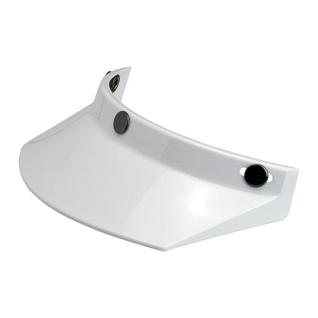 Biltwell Moto Helmet Visor White