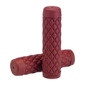 Biltwell TPV Torker Motorcycle Grips Oxblood