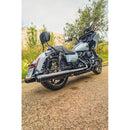 Black Duck Bombardier EC Euro Approved Slip-On Mufflers for Harley  - Customhoj