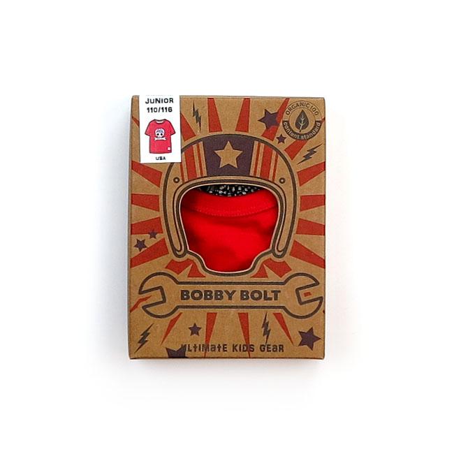 Bobby Bolt USA T-Shirt Red