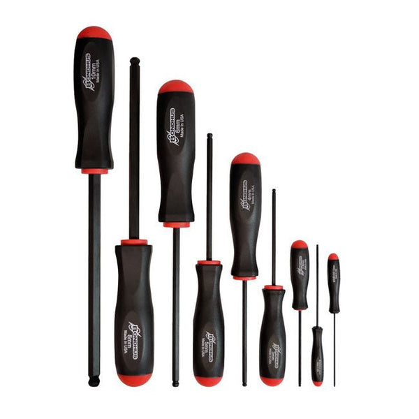 Bondhus Hex Ball End Allen Screwdriver Set Metric Sizes