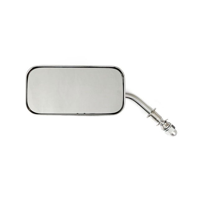 Box Motorcycle Mirror HD Chrome