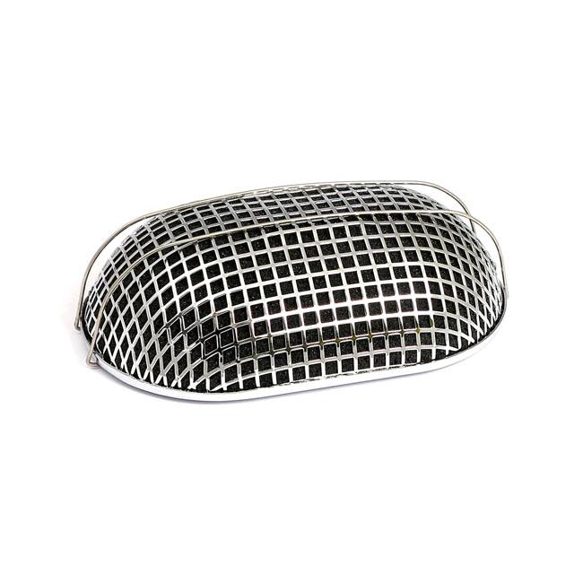 Breather Style Oval Air Cleaner Chrome