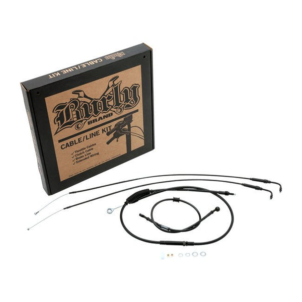 Burly Low Bars Cable/Line Kit for Sportster 97-03 XL single disc