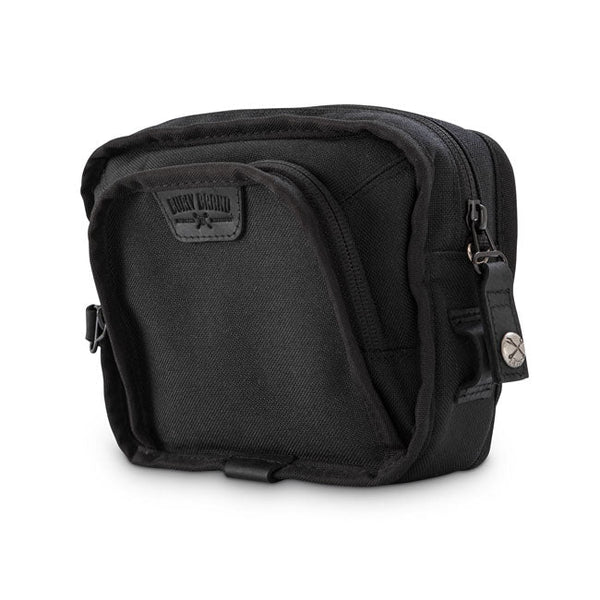 Burly Voyager Handlebar Bag Black