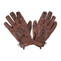 By City Second Skin Tattoo Motorcycle Gloves Brown / XS