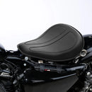 C.C Rider Spring Solo Seat for Harley 04-22 XL Sportster (excl. 07-09 XL Sportster) / Plain  - Customhoj