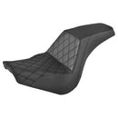 C.C Rider Step-Up Seat for Harley 18-24 Softail Street bob / Standard / Front Diamond  - Customhoj