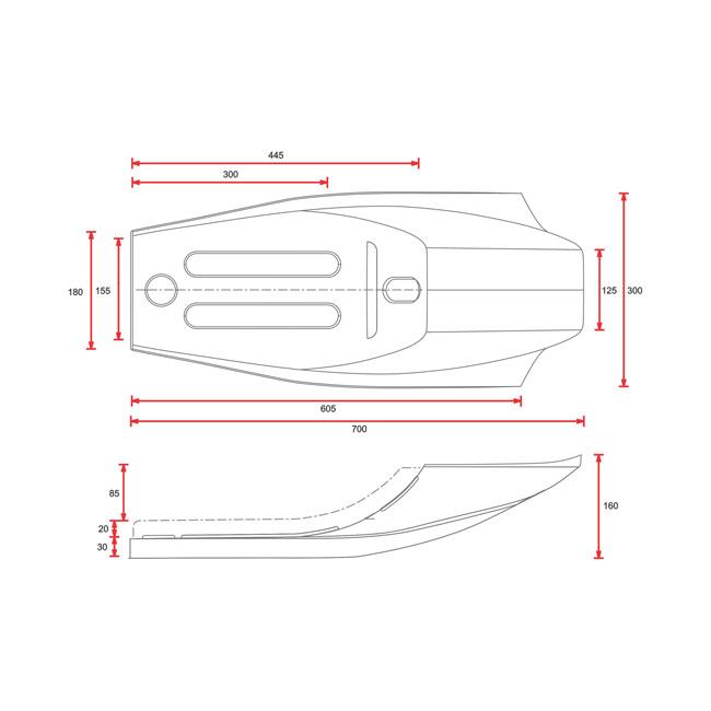 C-Racer Flat Racer SCR14 Seat