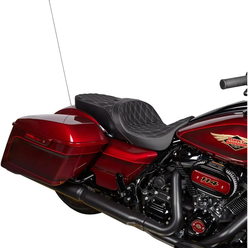 Drag Specialties Freedom Touring Seat for Harley